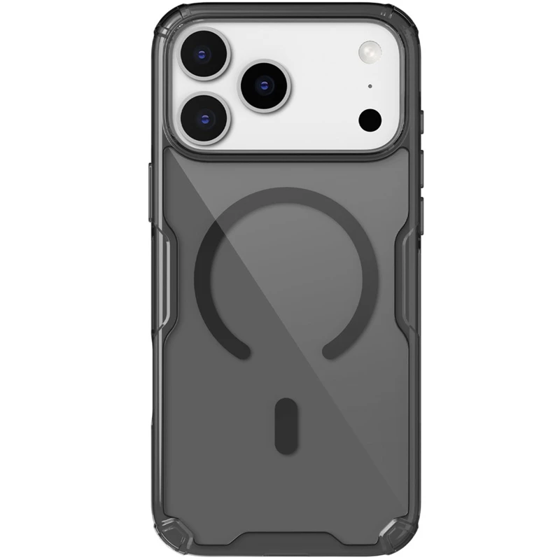 TPU чехол Nillkin Nature Pro с MagSafe для Apple iPhone 17 Pro (6.3") – Черный (прозрачный). Фото 3 TPU чехол Nillkin Nature Pro с MagSafe для Apple iPhone 17 Pro (6.3") – Черный (прозрачный). Фото 3 из 4