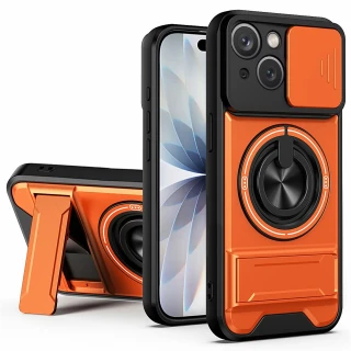 Ударостійкий чохол Camshield StandRing case для Apple iPhone 13 (6.1") фото 1 з 2