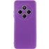 Цветной силиконовый чехол GETMAN с закрытой камерой на Xiaomi Redmi 14C / Poco C75 – Фиолетовый / Purple. Фото 1 из 2