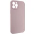 Чехол с защитой камеры Silicone Case для Apple iPhone 12 Pro (6.1") – Серый / Lavender. Фото 2 из 5
