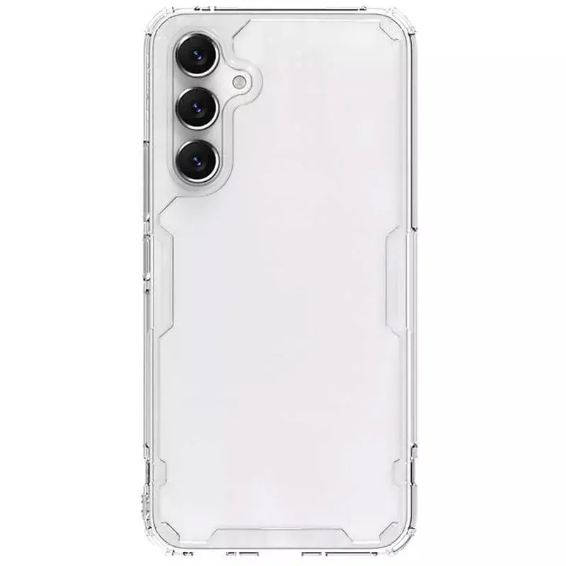 Силіконовий чохол Nillkin з посиленим захистом кутів на Samsung Galaxy A57 5G – Безбарвний (прозорий). Фото 2 з 4
