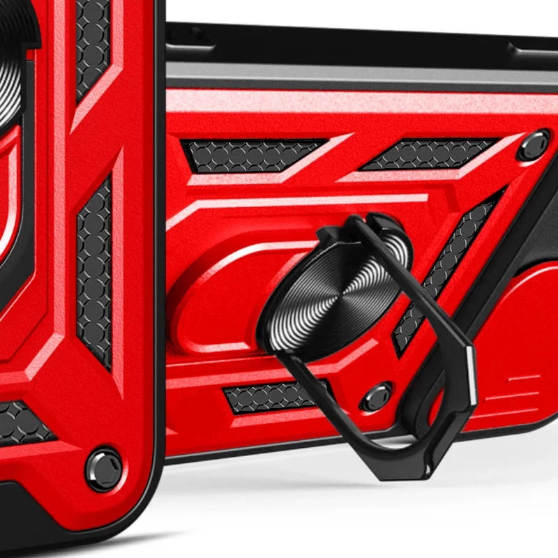 Протиударний чохол Serge Ring з захистом камери на Samsung Galaxy A05 – Червоний. Фото 2 з 11