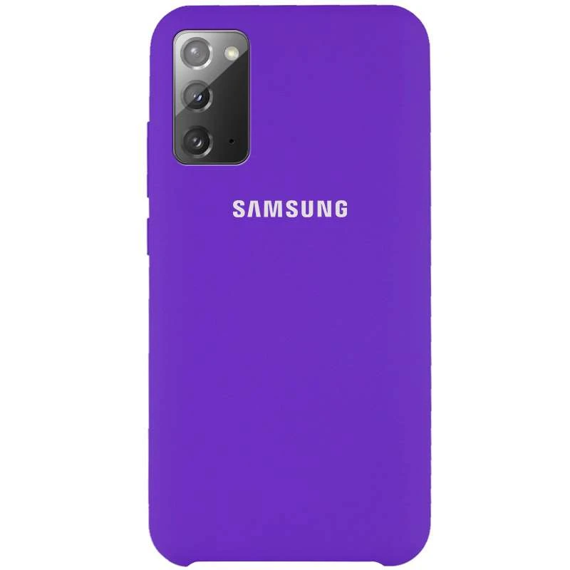 

Чохол Silicone Case Premium на Samsung Galaxy Note 20 (Фіолетовий / Violet)