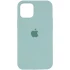 Чохол Silicone Case з закритим низом на Apple iPhone 12 (6.1") – Бірюзовий / Beryl. Фото 1 з 3