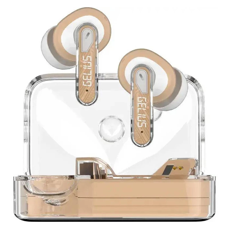 Бездротові TWS навушники Gelius Incredible 2 GP-TWS033X – Biege. Фото 1 з 4