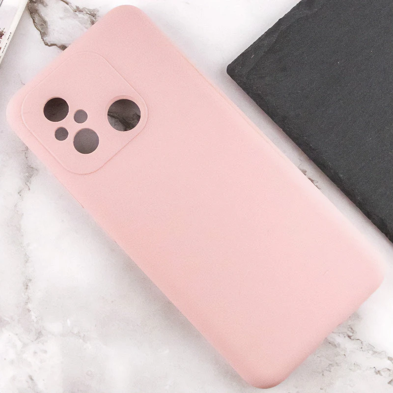 Чохол Silicone Case Lakshmi Premium із закритою камерою для Xiaomi Redmi 12C / Poco C55 – Рожевий / Pink Sand. Фото 9 з 13