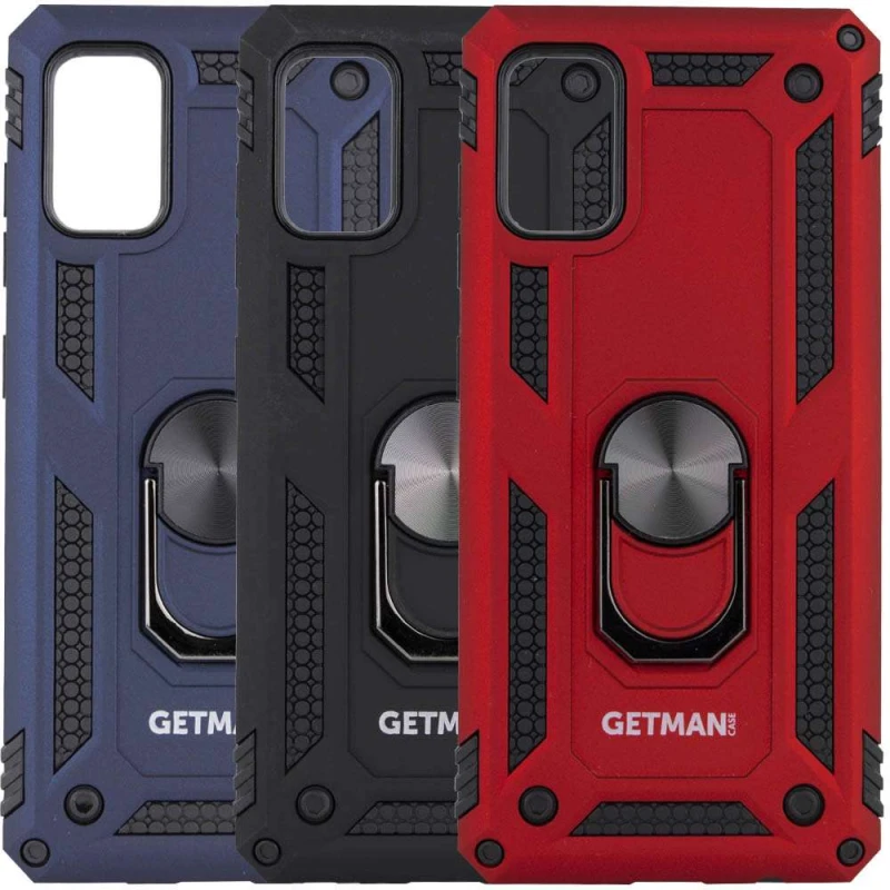 

Протиударний чохол GETMAN Serge Ring з кільцем на Samsung Galaxy A41
