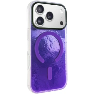 Силіконовий чохол Shiny Mountain (MagFit) для Apple iPhone 17 Pro Max (6.9") — Purple