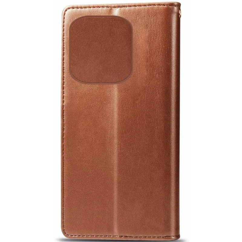 Чохол-книжка GETMAN галант на TECNO Spark 10 Pro – Коричневий. Фото 5 з 5