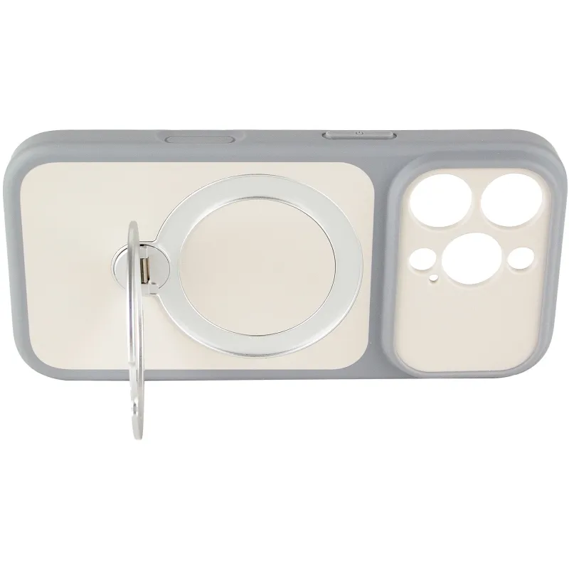Чохол Ummi Full Camera with Magnetic Fit HQ Ring для Apple iPhone 16 Pro Max – Grey. Фото 5 з 7