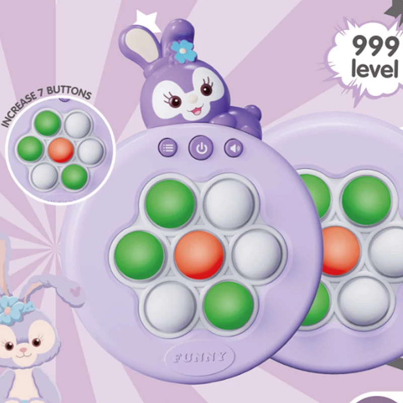 Портативна гра Pop-it Speed Push Game Ver.6 – Rabbit. Фото 4 з 5