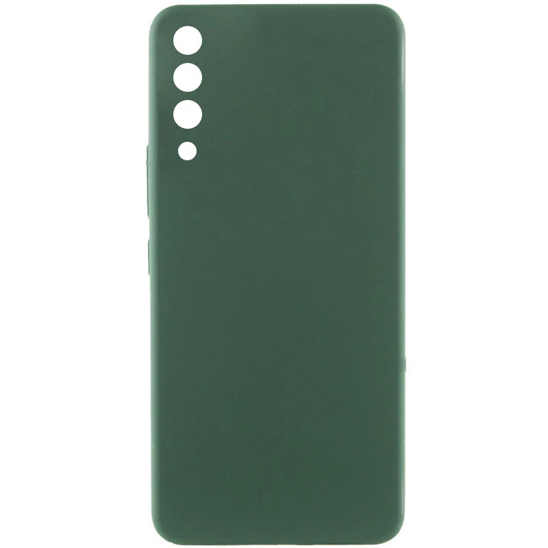 Чехол Silicone Case Lakshmi Premium з закритою камерою на Samsung Galaxy A50 (A505F) / A50s / A30s – Зеленый / Cyprus Green. Фото 1 из 3