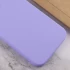 Чохол з закритим низом Silicone Case на Apple iPhone 12 (6.1") – Бузковий / Dasheen. Фото 3 з 3