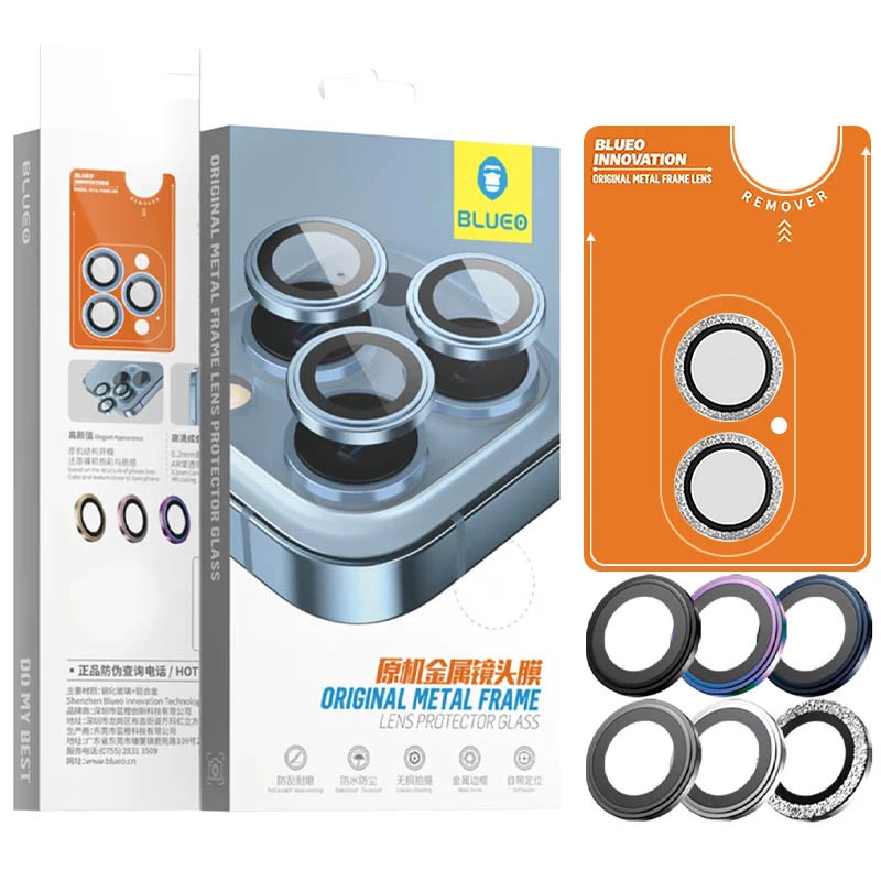 Захисне скло BlueO Metal на Apple iPhone 16 Plus фото 1 з 1