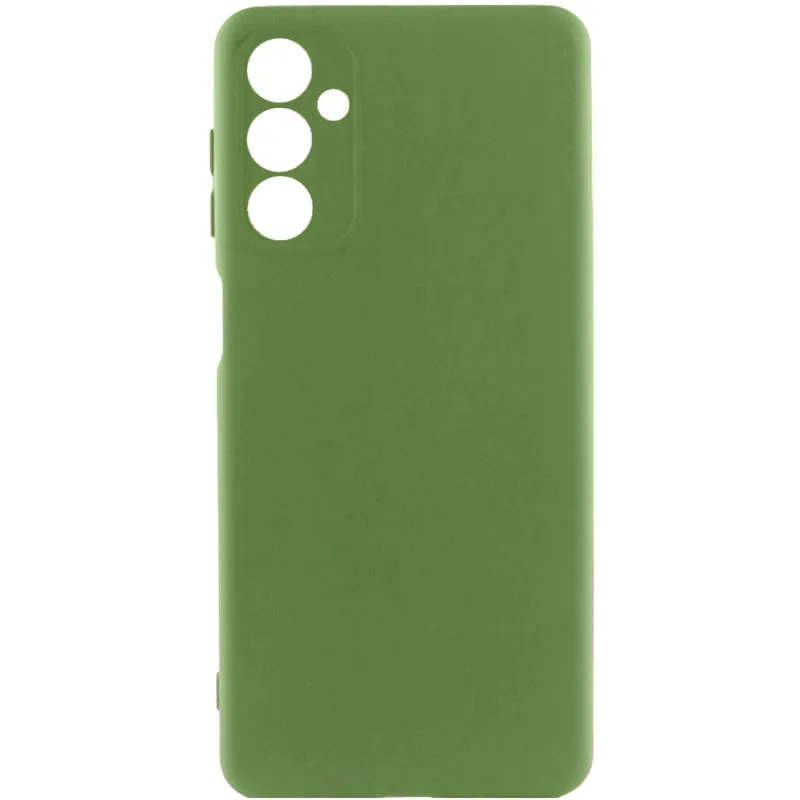 Чехол Silicone Cover Ummi Lakshmi Full Camera (AA) для Samsung Galaxy A04s – Зеленый / Dark green. Фото 2 из 2