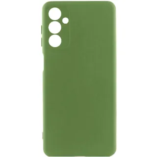 Чохол Silicone Cover Ummi Lakshmi Full Camera (AA) для Samsung Galaxy A04s — Зелений / Dark green