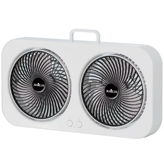Настільний вентилятор F105 Dual-Fan Design 1800mAh фото 1 з 2