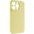 Чехол Silk Full Camera Protective (AA) NO LOGO для Apple iPhone 16 Pro Max – Желтый / Mellow Yellow. Фото 2 из 9