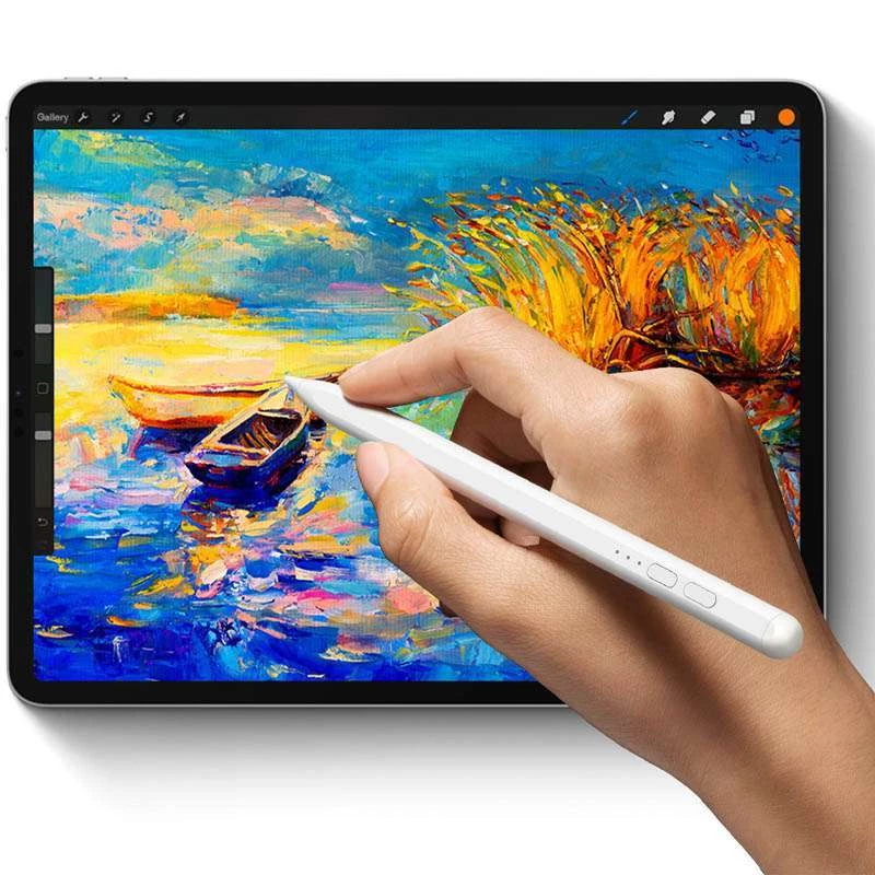 Стилус Baseus Smooth Writing with LED Indicators (Active Version) (SXBC000202) – White. Фото 7 з 7