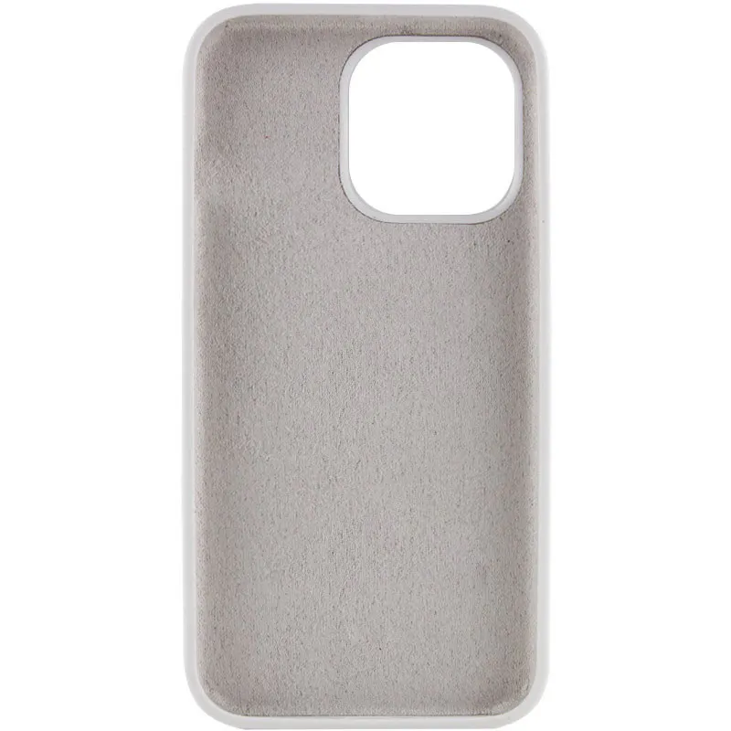 Чехол Silk Full Protective (AA) NO LOGO для Apple iPhone 13 Pro (6.1") – Белый / White. Фото 5 из 12