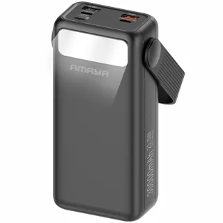 Портативное ЗУ Power Bank Amaya APB-30 22.5W flashlight with cable 30000 mAh фото 1 из 1