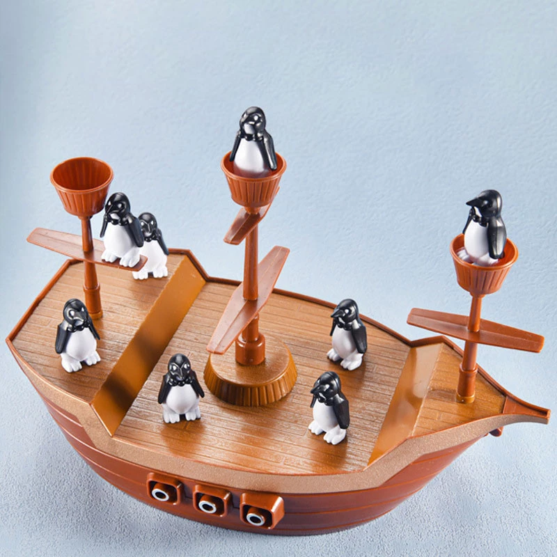 Настільна інтерактивна гра Ummi 707-61 Pirate Boat Balancing Game – Brown. Фото 3 з 6
