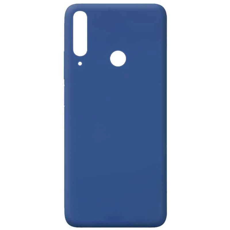 

Чохол Silicone Case без лого на Huawei P40 Lite E (Синій / Navy blue)