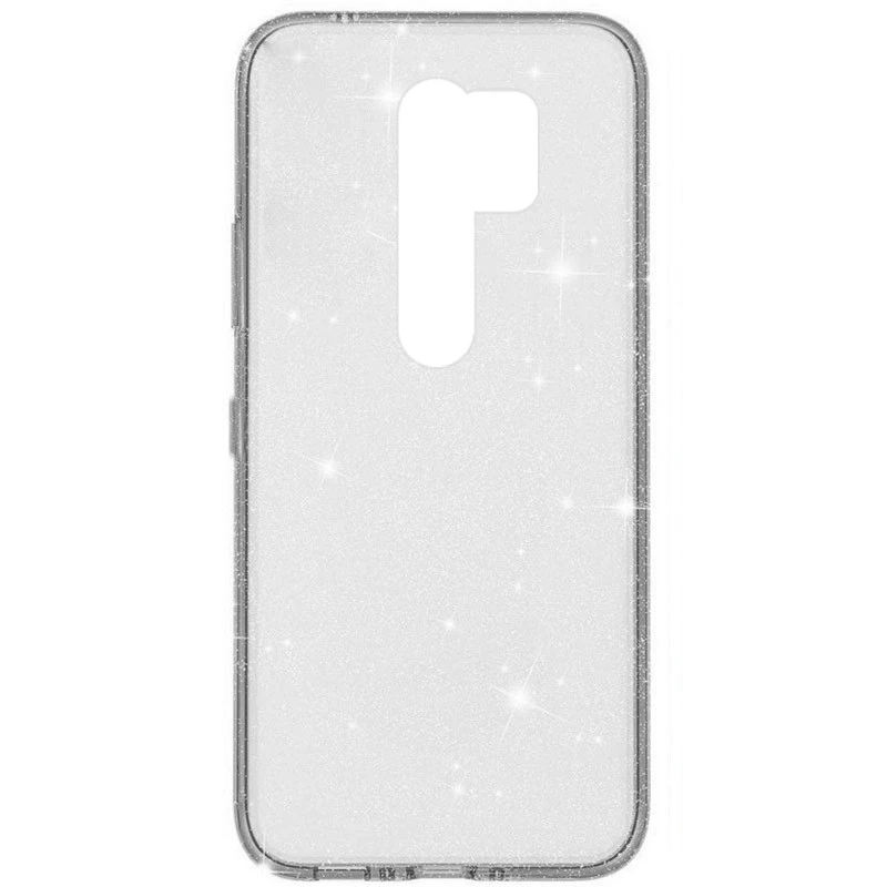 Блестящий силиконовый чехол на Xiaomi Redmi Note 8 Pro – Clear. Фото 1 из 3