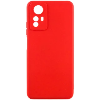 Цветной силиконовый чехол с защитой камеры для Xiaomi Redmi Note 12S фото 1 из 6