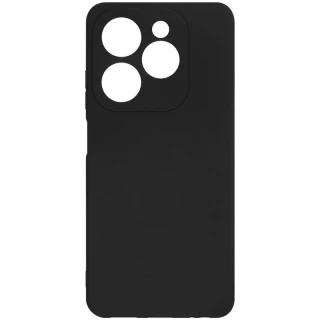 Чёрный силиконовый чехол Epik с защитой камеры для Infinix Hot 40i фото 1 Чёрный силиконовый чехол Epik с защитой камеры для Infinix Hot 40i фото 1 из 1