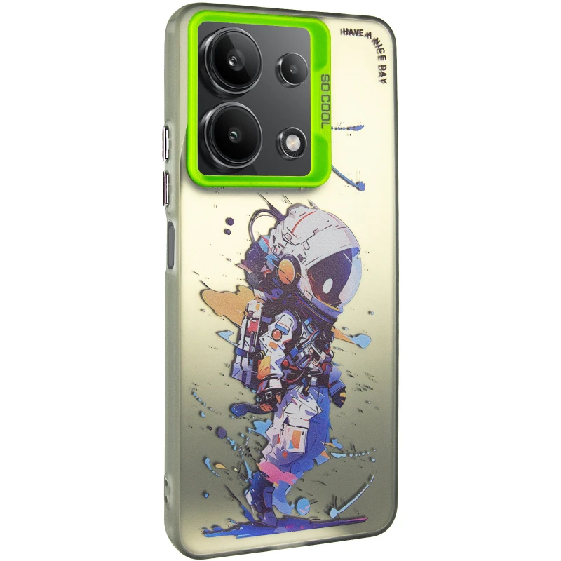 Чохол TPU+PC Street Art для Xiaomi Redmi Note 13 4G – Astronaut. Фото 1 з 7