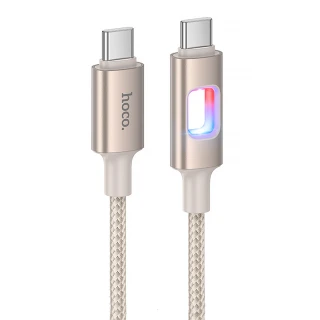 Дата кабель Hoco U144 New Type-C to Type-C 60W (1.2m) фото 1 из 4