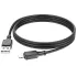 Дата кабель Hoco X101 Assistant USB to Lightning 2.4A (1m) – Black. Фото 5 из 5