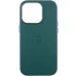 Шкіряний чохол Silicone Case Premium з MagSafe and Animation на Apple iPhone 14 Pro Max (6.7") – Forest Green. Фото 2 з 9