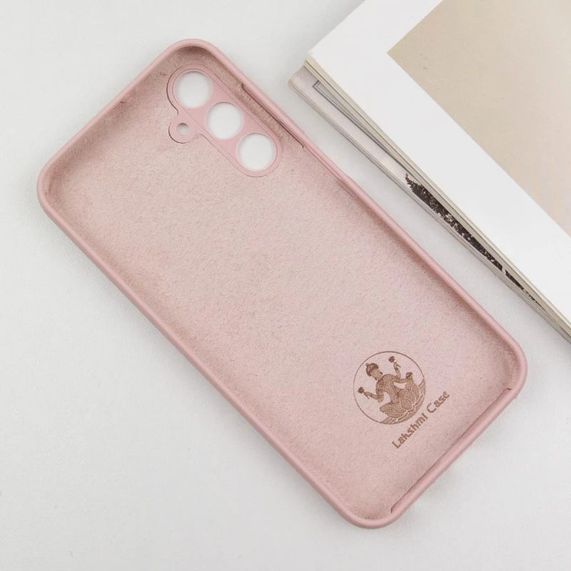 Чохол Silicone Case Lakshmi Plus з закритою камерою на Samsung Galaxy A35 – Рожевий / Pink Sand. Фото 7 з 9