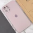Чехол Silicone Case с защитой камеры для Apple iPhone 12 Pro (6.1") – Серый / Lavender. Фото 6 из 7