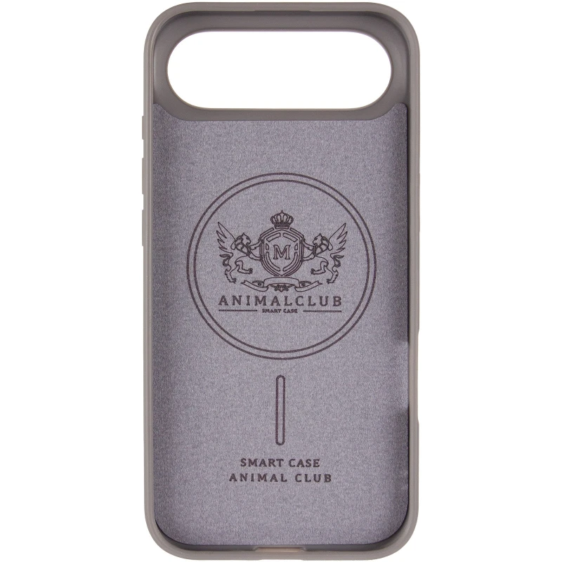 TPU+PC чохол Animal Club для Apple iPhone 17 Air (6.5") – Titanium Gray. Фото 4 з 6