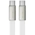 Дата кабель Acefast C24-03 Type-C to Type-C 60W (1.2m) – White. Фото 2 з 5