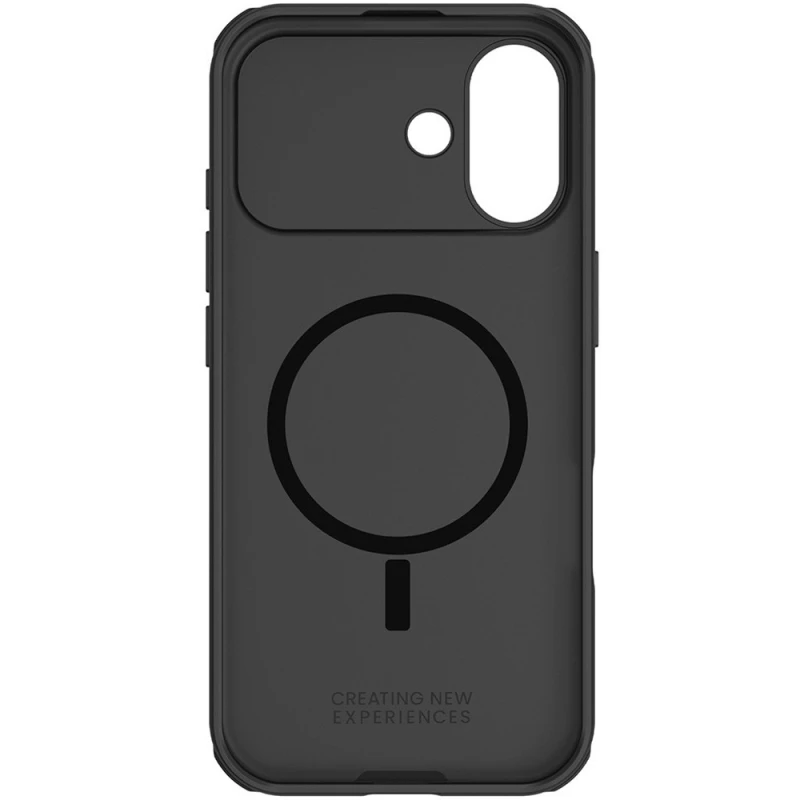 Пластиковая накладка Nillkin Pro со шторкой для камеры и магнитом для Apple iPhone 17 (6.3") – Black. Фото 5 Пластиковая накладка Nillkin Pro со шторкой для камеры и магнитом для Apple iPhone 17 (6.3") – Black. Фото 5 из 6