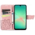 Кожаный чехол-книжка Butterfly Pattern для Samsung Galaxy A36 5G – Rose Gold. Фото 3 из 4