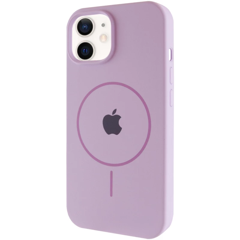 Чохол Silicone Armor Max with MagSafe для Apple iPhone 11 (6.1") – Бузковий / Lilac. Фото 3 з 11