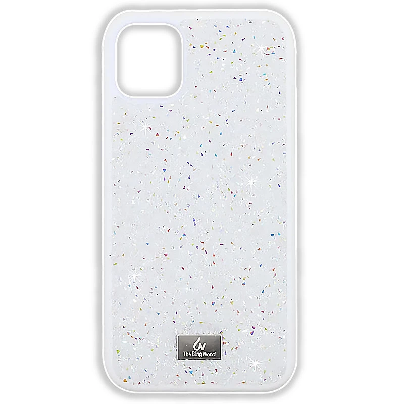 

TPU чохол Bling World Rock Diamond на Apple iPhone 15 (6.1") (Білий)