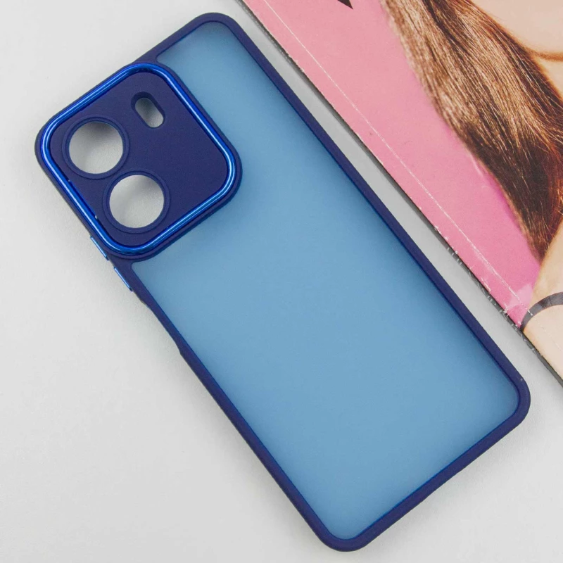 TPU+PC чехол Accent для Xiaomi Redmi 13C – Blue. Фото 2 из 6