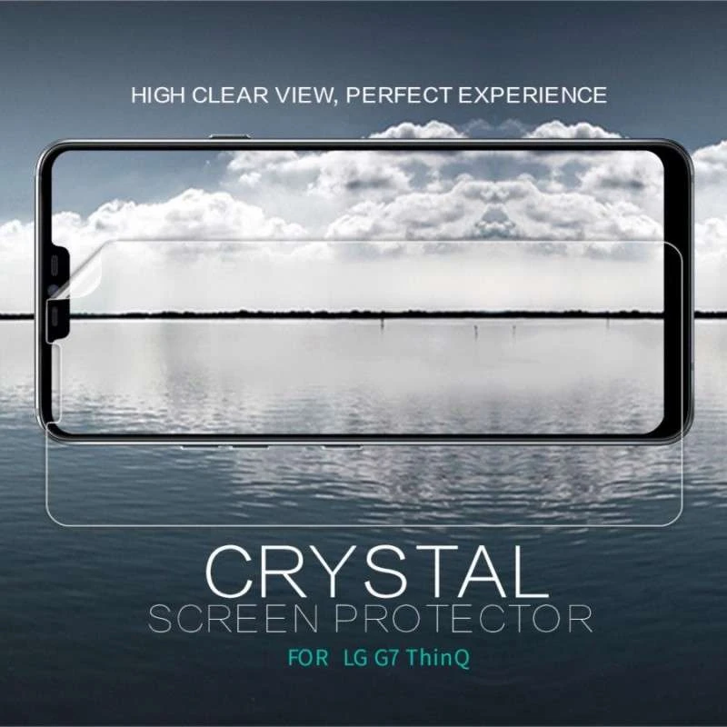 

Захисна плівка Nillkin Crystal на LG G7+ / LG G7 ThinQ (Антивідбитки)