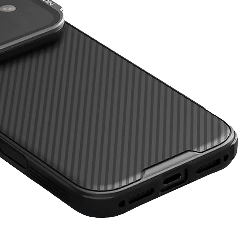 Карбонова накладка Nillkin Camshield Prop для Apple iPhone 17 Pro (6.3") – Black. Фото 8 з 8