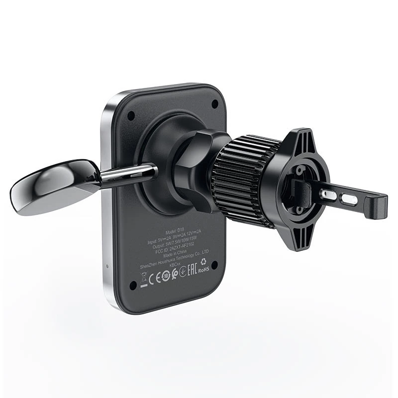 Автотримач з БЗП Acefast D18 2in1 in-car – Black. Фото 2 з 7