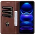 Шкіряний чохол-книжка AZNS Classic series для Samsung Galaxy A26 5G – Dark Brown. Фото 3 з 4