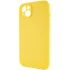 Чохол з захистом камери Silicone Case для Apple iPhone 15 (6.1") – Жовтий / Yellow. Фото 3 з 7