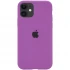 Чохол Silicone Case з закритим низом на Apple iPhone 11 (6.1") – Фіолетовий / Grape. Фото 1 з 3