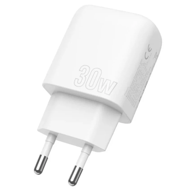 МЗП Proove Silicone Power Plus 30W (Type-C+USB) – White. Фото 4 з 5